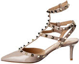 Thumbnail for your product : Valentino Cage Rockstud 65 Patent Ankle Strap Pump