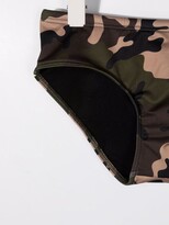 Thumbnail for your product : MC2 Saint Barth TEEN camouflage-print swim trunks