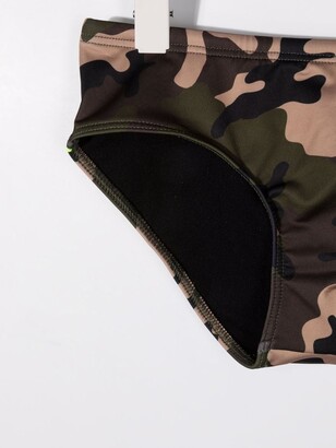 MC2 Saint Barth TEEN camouflage-print swim trunks
