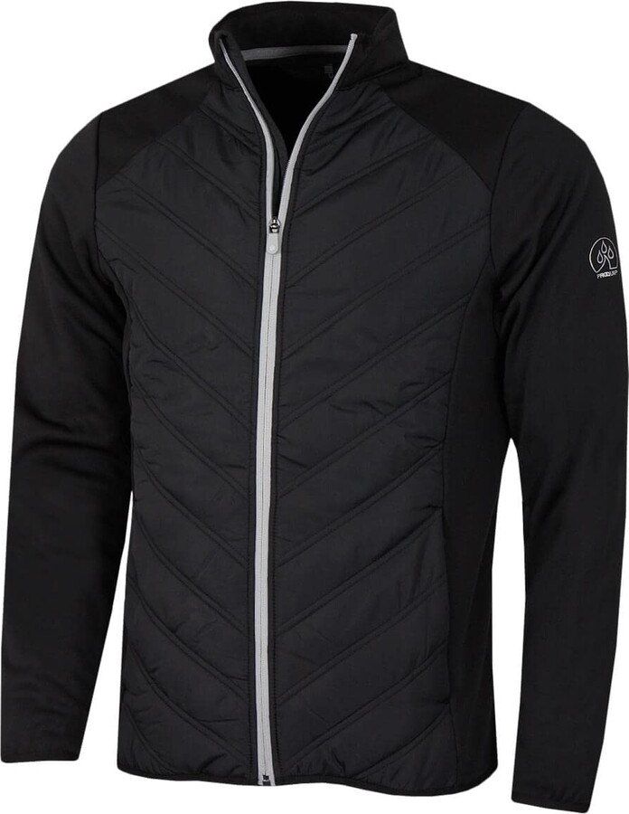 Proquip ProQuip Mens Nevtec Quilted Jacket Black/Charcoal S