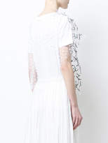Thumbnail for your product : Julien David embroidered fitted blouse