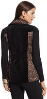Thumbnail for your product : Chico's Velveteen Leopard Mix Vest