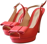 Thumbnail for your product : Atelier Mercadal Pink Leather Heels