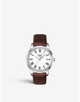 Thumbnail for your product : Tissot T033.410.16.013.01 Classic Dream leather watch