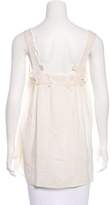 Thumbnail for your product : Stella McCartney Sleeveless Pleated Top