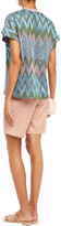 Thumbnail for your product : M Missoni Metallic Crochet-knit Top