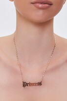 Thumbnail for your product : Forever 21 Princess Pendant Necklace