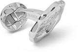 Thumbnail for your product : Deakin & Francis Silver Skull and Crossbones Crest Cufflinks