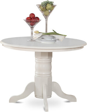 Winston Porter Montenigro 3 - Piece Solid Wood Rubberwood Dining Set