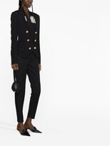 Thumbnail for your product : Balmain Brooch-Detail Blazer