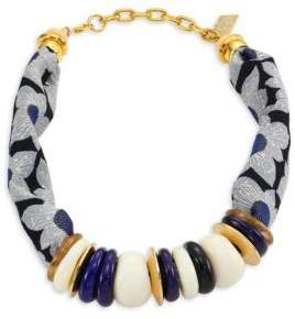 Lizzie Fortunato Floral Kanga Necklace
