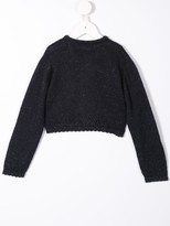 Thumbnail for your product : Familiar Sparkle Knit Cardigan
