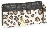 Thumbnail for your product : Betsey Johnson 'Be My Everything' Zip Around Wallet