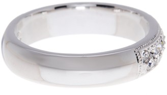 Nadri Crystal Embellished Band Ring - Size 6