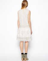 Thumbnail for your product : ASOS Sundress with Drop Waist and Embroidery