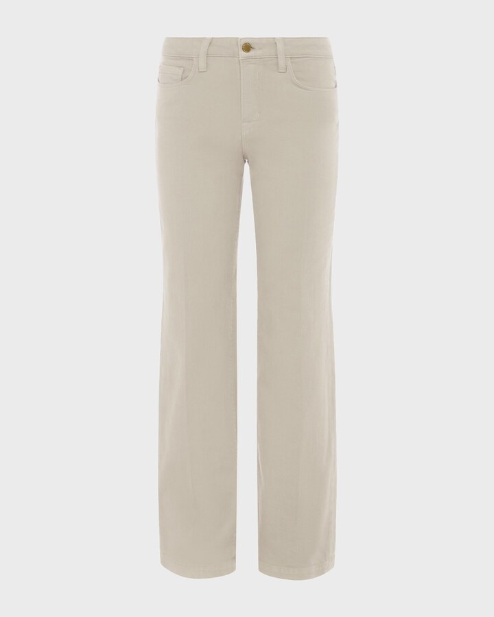 L'Agence Scottie High-Rise Wide-Leg Jeans