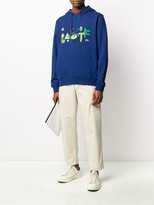 Thumbnail for your product : Lacoste Long Sleeve Printed Logo Hoodie