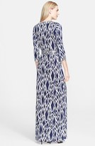 Thumbnail for your product : Diane von Furstenberg 'Julian' Long Silk Wrap Dress