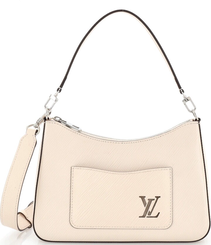 Louis+Vuitton+Marelle+Shoulder+Bag+Blue+Epi+Leather for sale online