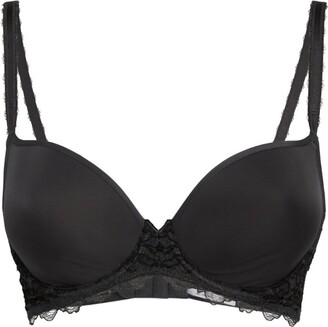 Wacoal Lisse Underwired Seamless Lace Bra, Frappe at John Lewis & Partners