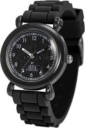EWatchFactory Disney Star Wars Kids' Darth Vader Black Plastic Watch