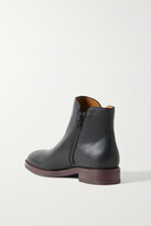 Thumbnail for your product : See by Chloe Louise Whipstitched Leather Ankle Boots - Black