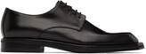Thumbnail for your product : Martine Rose Black Chisel Toe Derbys