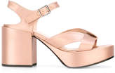 Thumbnail for your product : Jil Sander metallic sandals