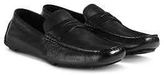 Thumbnail for your product : Cole Haan Mens Howland Penny Black Tumbled Leather Moccasins Shoes C04535