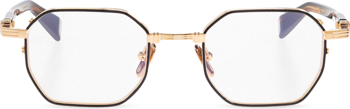 Balmain Prescription Glasses Saint Jean II Unisex - Gold