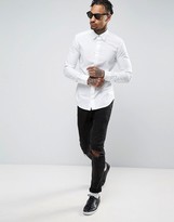 Thumbnail for your product : Diesel Shirt S-Nap Slim Stretch Fit Core Concealed Placket In White