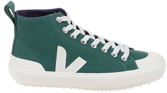 Veja Round Toe Lace-Up Sneakers - ShopStyle