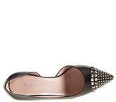 Thumbnail for your product : Gucci 'Coline' Studded Half d'Orsay Pump (Women)