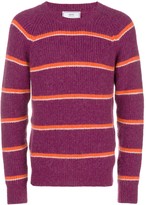 Thumbnail for your product : Ami Striped crew neck Sweater