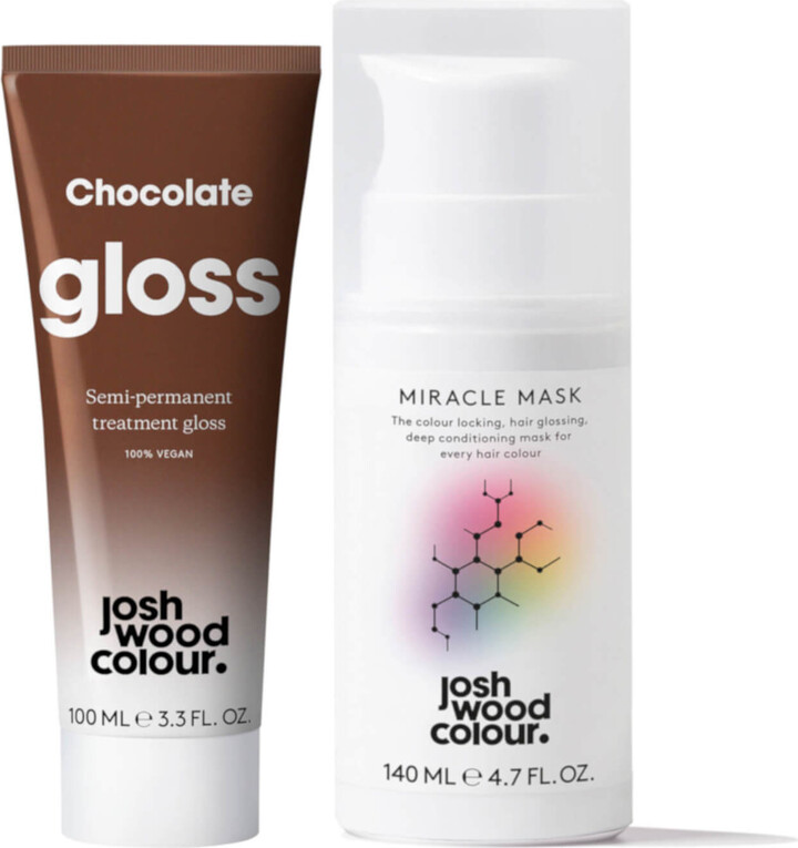 Josh Wood Colour Chocolate Gloss and Miracle Mask Bundle (Worth £38.00