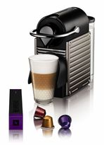 Thumbnail for your product : Krups Nespresso Pixie Titanium Coffee Machine XN300540