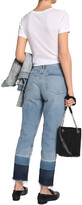 Thumbnail for your product : 3x1 Dégradé high-rise straight-leg jeans