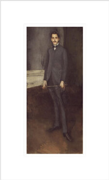 Red Barrel Studio George W. Vanderbilt by James McNeill Whistler -Framed Giclee Print