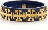 Thumbnail for your product : Tory Burch Gold-tone acetate bangle
