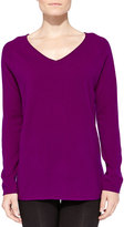 Thumbnail for your product : Neiman Marcus Cashmere V-Neck Pullover Sweater