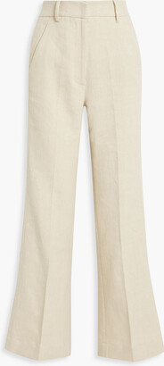 Co Linen-blend flared pants