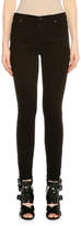 Thumbnail for your product : Tom Ford Raw Denim Skinny Jeans W/Lace-Up Back, Black