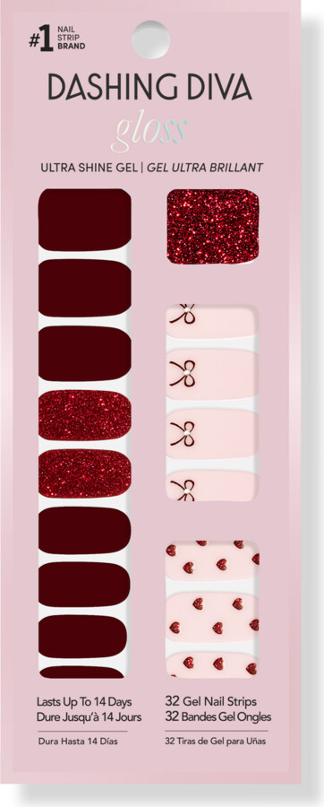 DASHING DIVA GLOSS, Gel Nail Polish Strips, Baby Girl