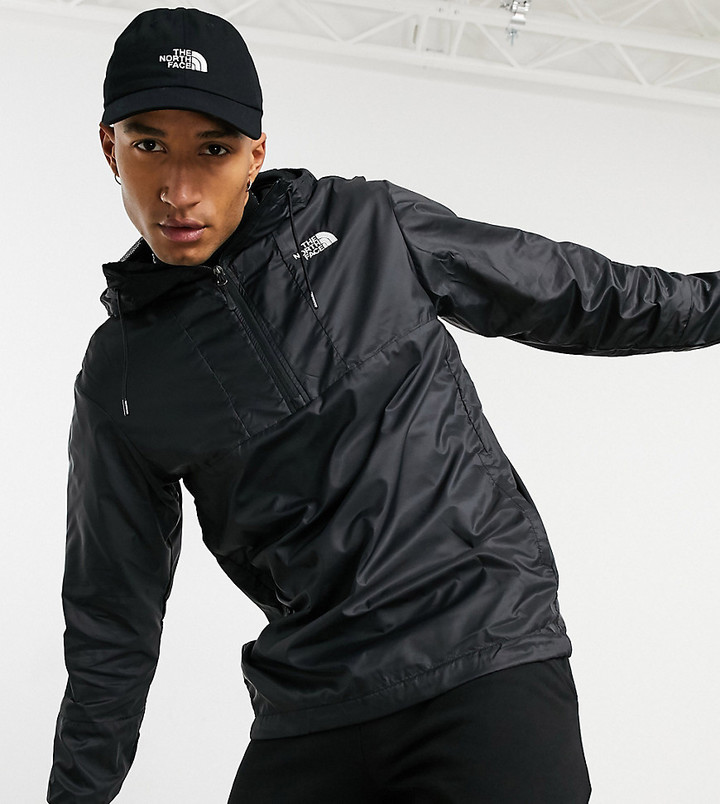 The North Face Wind Anorak jacket in black Exclusive at ASOS - ShopStyle