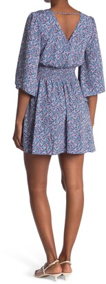 bailey blue floral dress