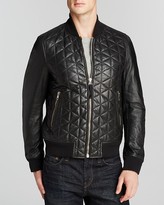 Thumbnail for your product : Paul Smith Quilted Leather Jacket