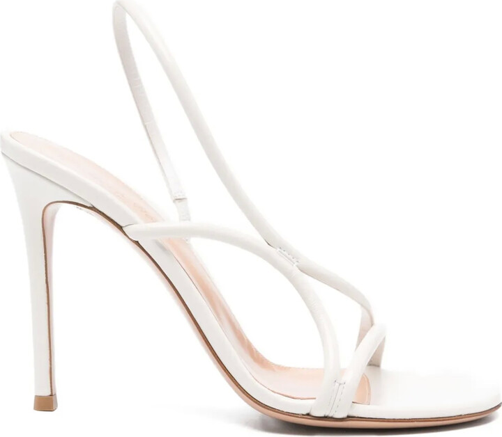 Gianvito Rossi Slingback Leather Sandals