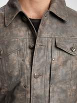 Thumbnail for your product : John Varvatos LIMITED EDITION LEATHER TRUCKER