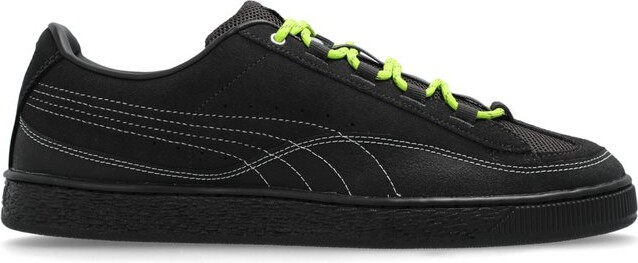 Puma X Aries Logo Patch Low Top Sneakers