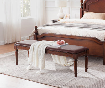 Charlton Home Upholstered Bench